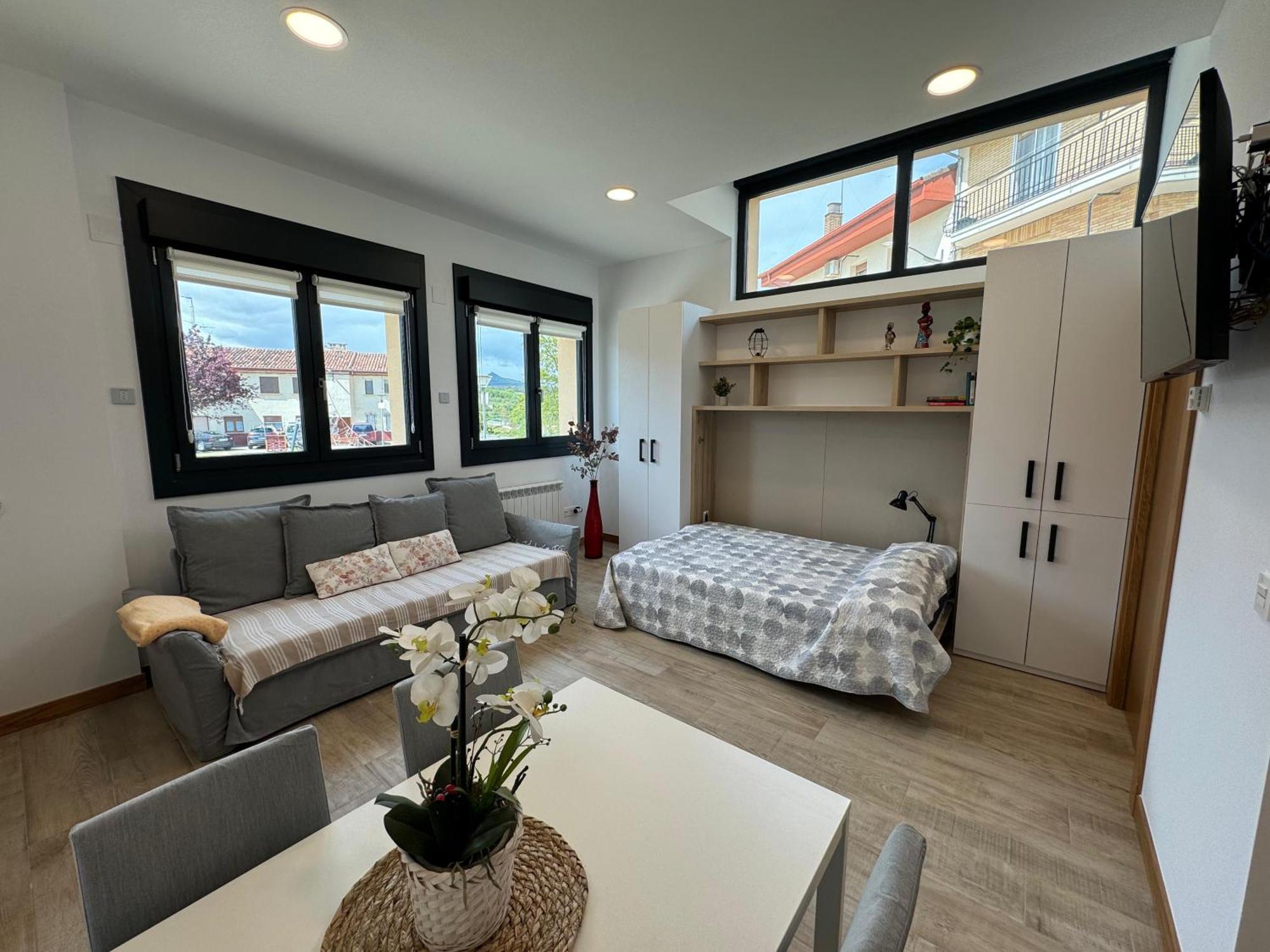 Apartamentos Montejurra 에이귀 외부 사진